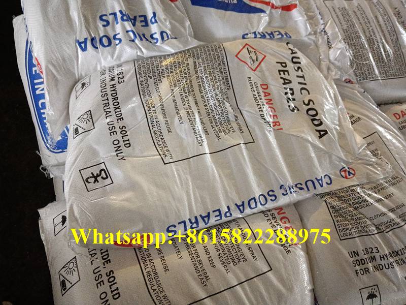Soude caustique granules usine proche port pour client africain