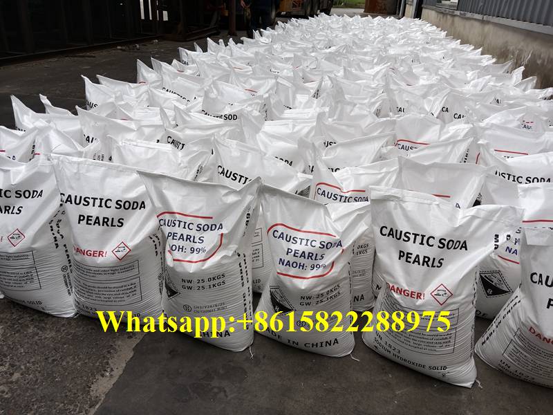 Obtenez le prix soude caustique tonne pour sac 25kg et 1000kg