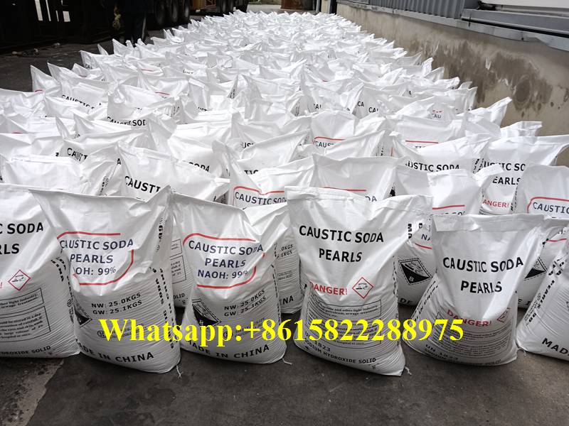Soude caustique de Chine en perles emballage 25 kg s&eacute;curis&eacute;
